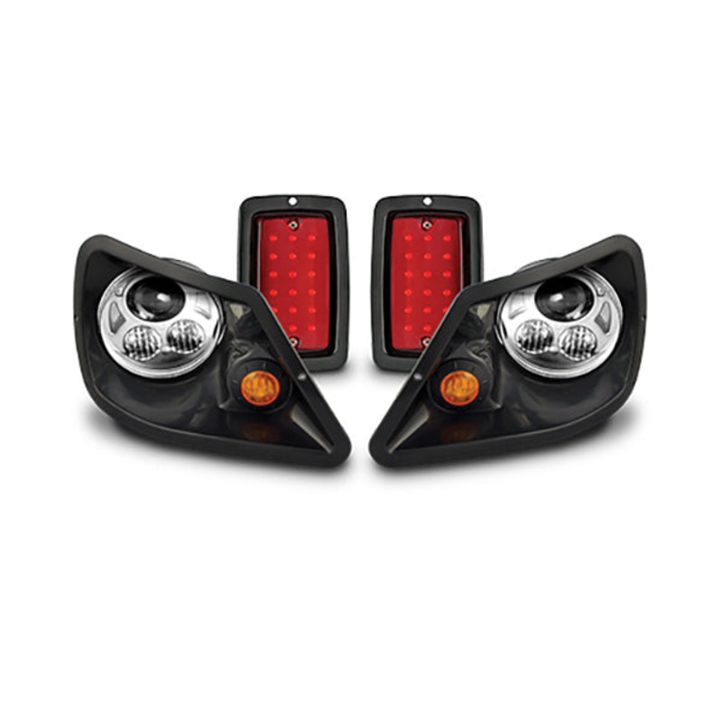DoubleTake Spartan/Titan Standard LED Light Kit, EZGo TXT 94+, Club Car DS Style 00+