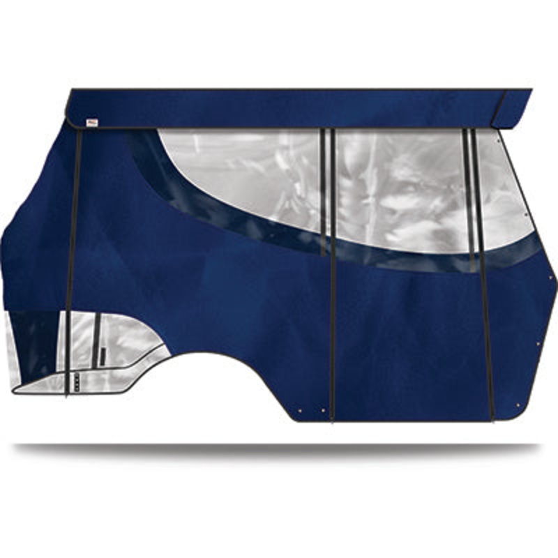 DoubleTake Enclosure & Valance, 4 Passenger, Club Car DS Old Style 99-, Blue