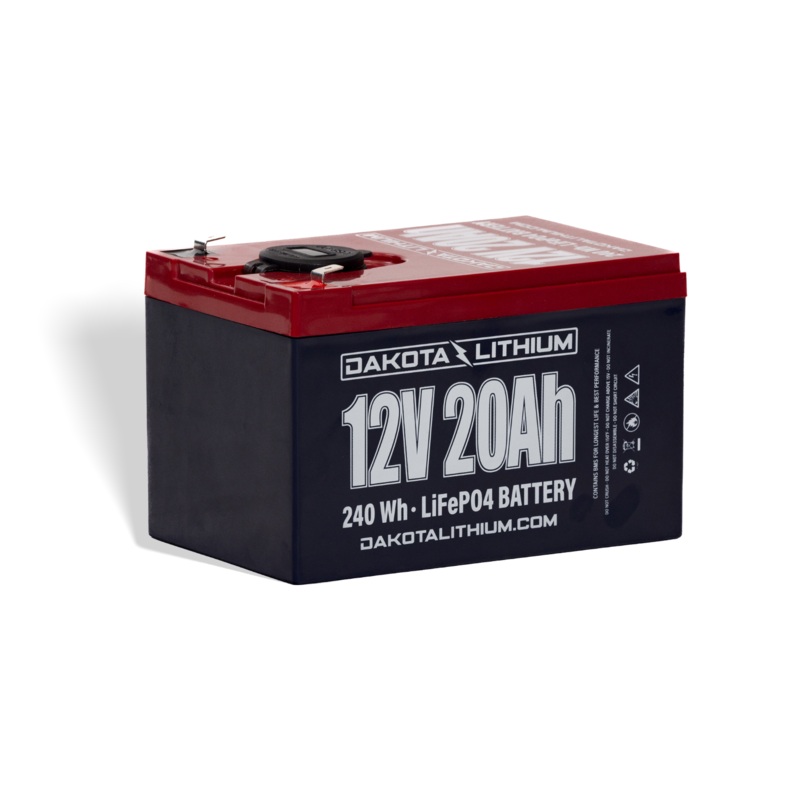 12V 20Ah USB Deep Cycle LiFePO4 Battery