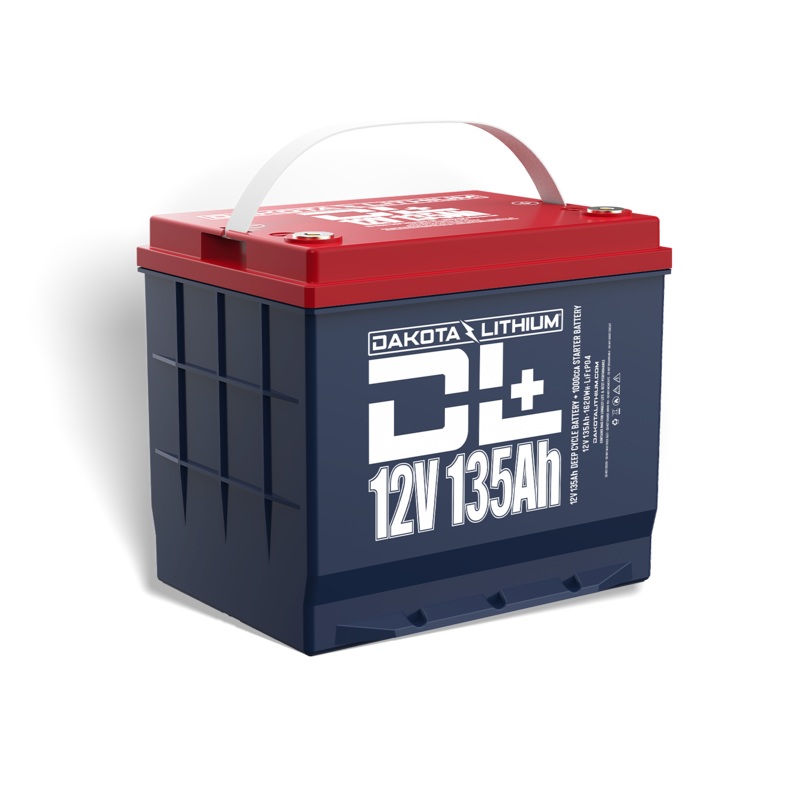 Dakota Lithium 12V 135Ah Dual Purpose 1000CCA LiFePO4 Battery