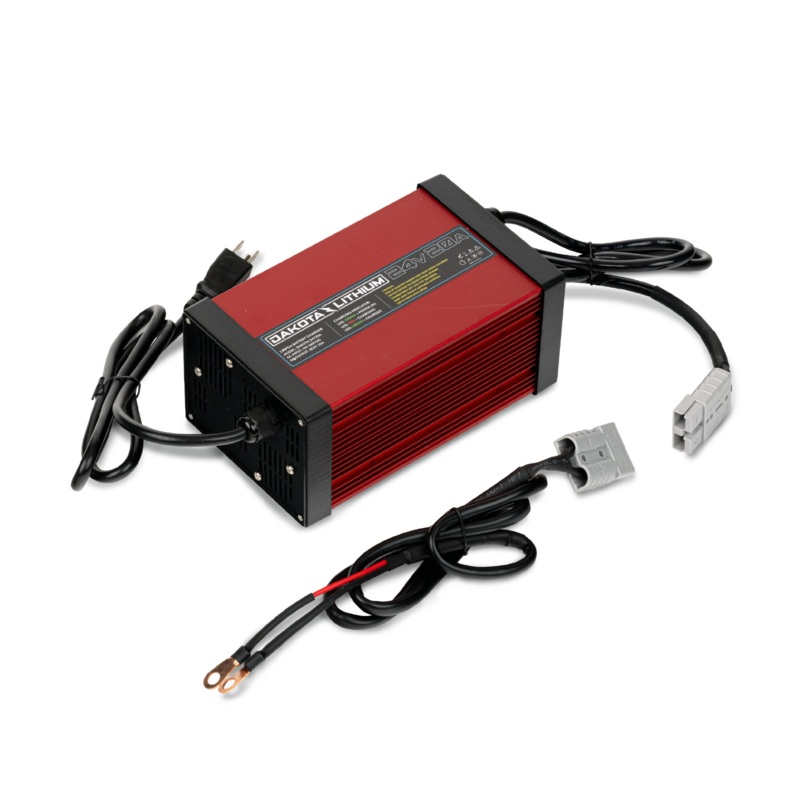 Dakota Lithium Ultra Fast 24V 20A Dakota Lithium LiFePO4 Battery Charger