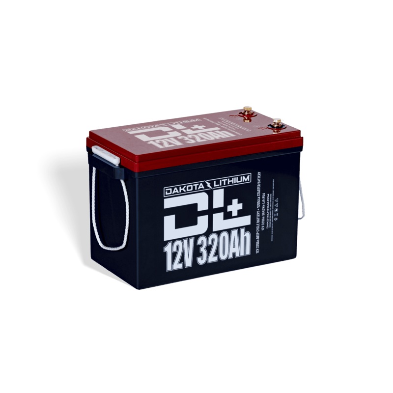 DL+ 12V 320Ah Dual Purpose Heated LiFePO4 Battery