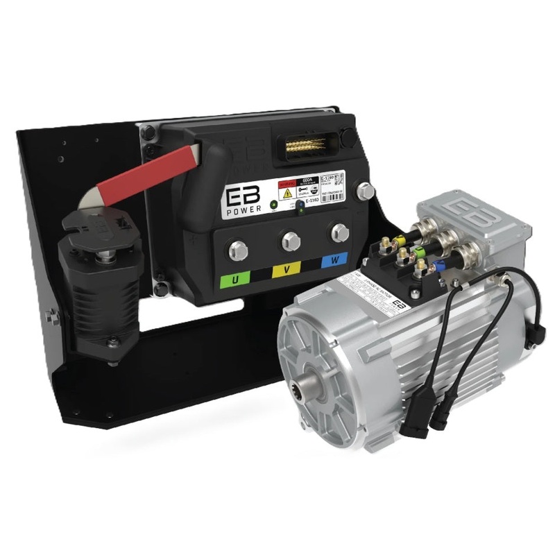 Eco Battery Power AC Kit / 600A + 5kW / Club Car Transporter/Villager / 6+ Passenger