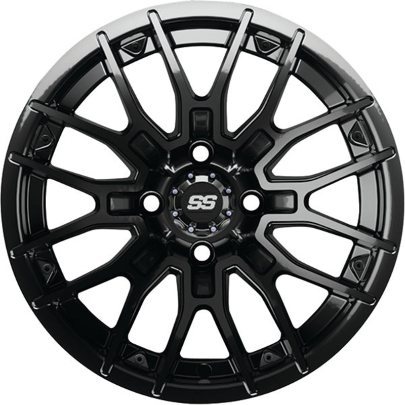 RHOX Forge Gloss Black, 14×7 ET-25